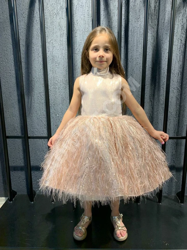 فستان بناتي تقيل