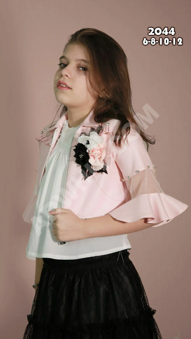 طقم بناتي ثلاث قطع