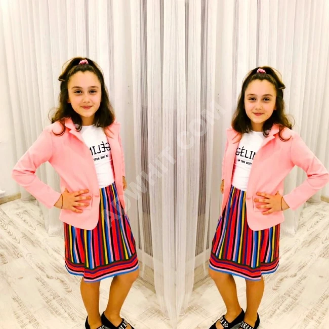 طقم بناتي مميز