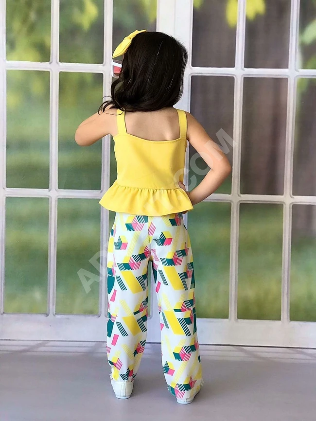 طقم بناتي خمس قطع