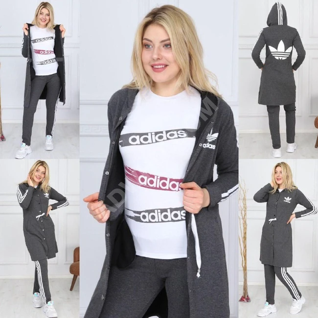 بيجامة نسائية ثلاث قطع