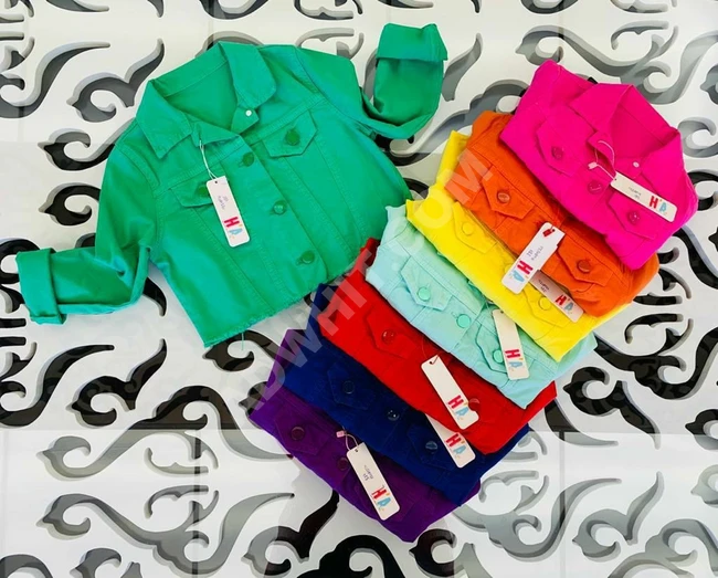 جاكيت بناتي بألوان متعددة