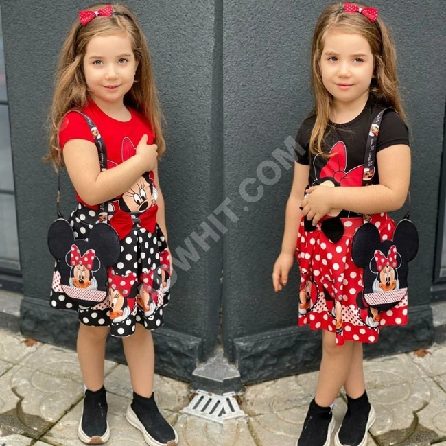 طقم بناتي ثلاث قطع