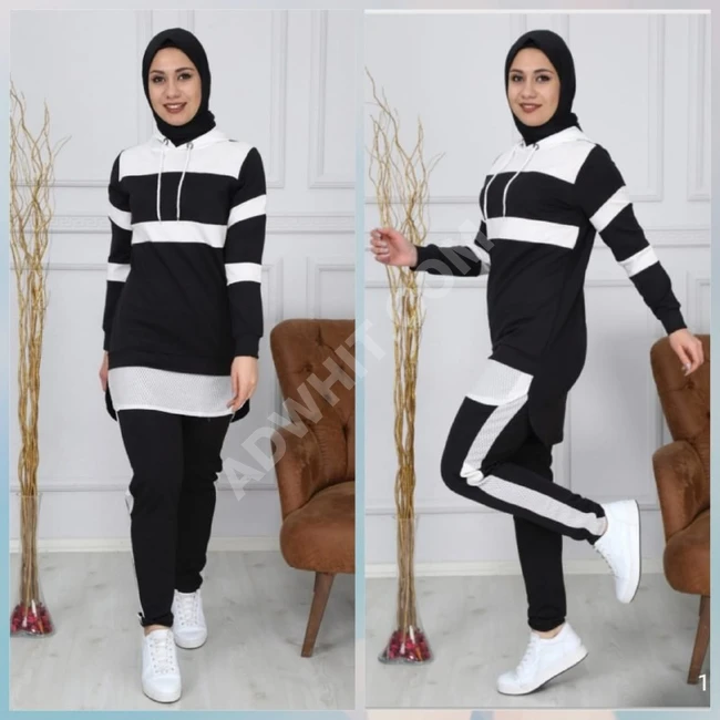 بيجامة نسائي قطعتين