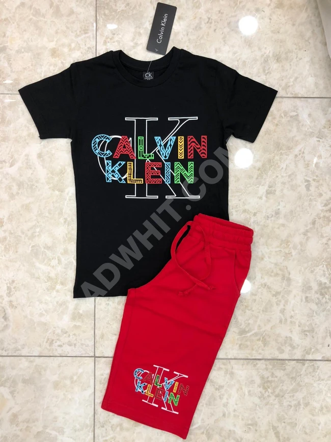 طقم تشورت ولادي