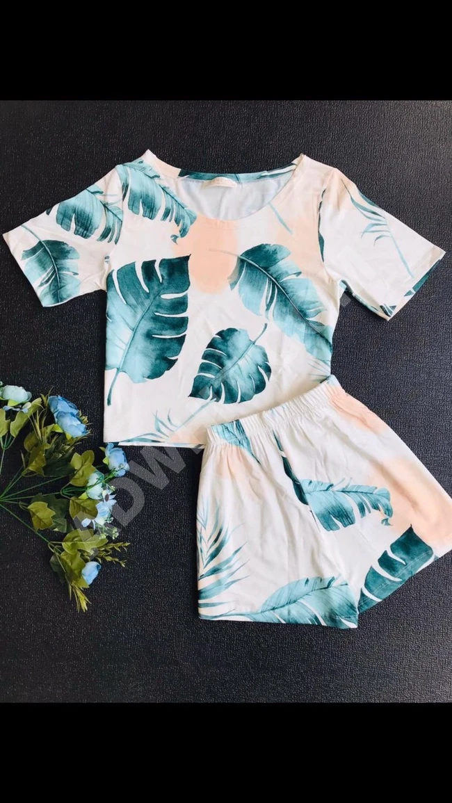 بجاما نسائية قطعتين