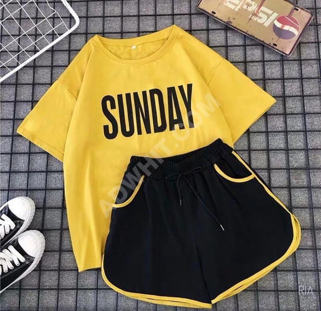 ببجامة صيفية قطعتين