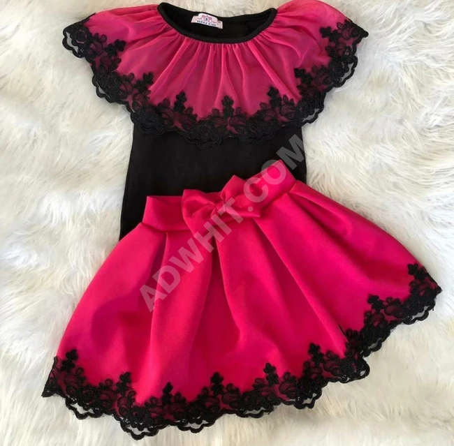 طقم بناتي قطعتين جميييييل