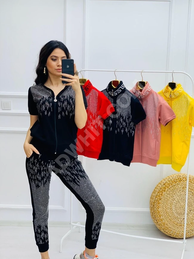 بيجامة نسائية قطعتين