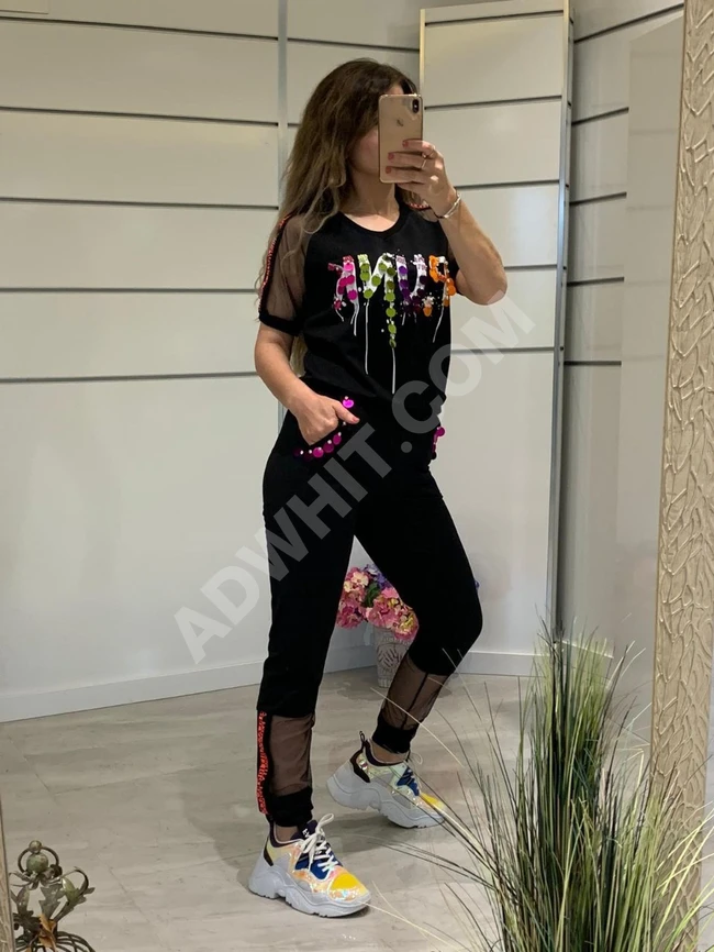 بيجامة نسائية قطعتين مميزة جدا