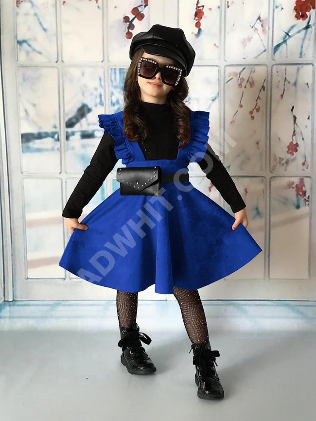 سلوبيت مع بلوز +حزام 