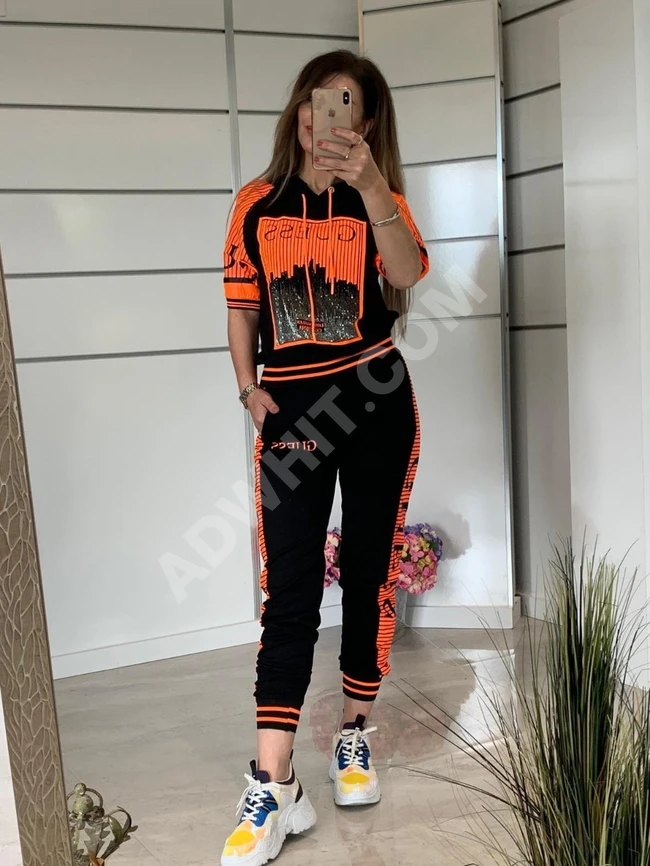 بيجامة نسائية قطعتين مميزة