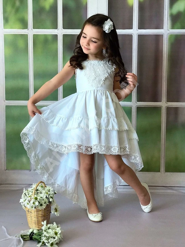 فستان بناتي مميز متوفر بلونين 