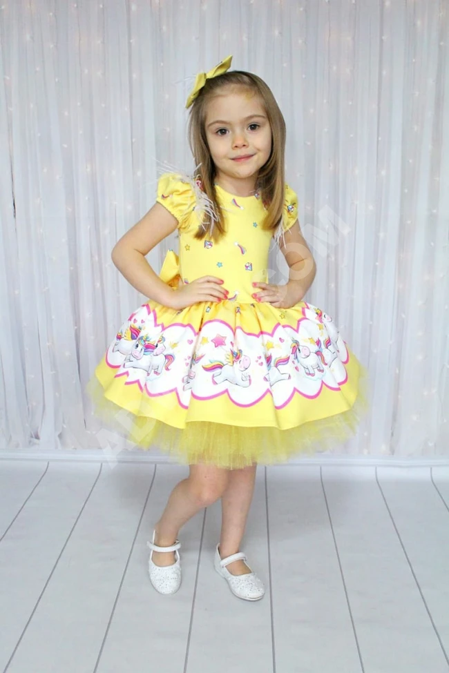 فستان بناتي راااائع ومميز