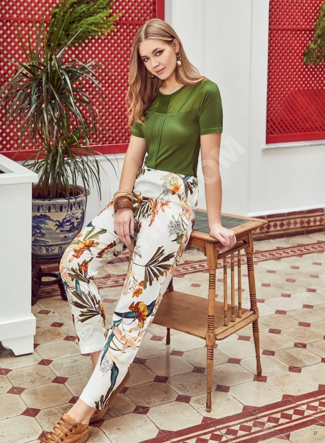 بيجامة نسائية قطعتين مميزة