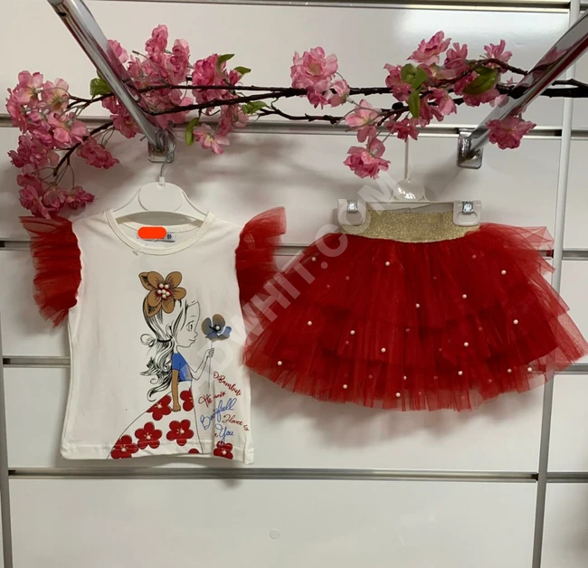 طقم بناتي كيوت 