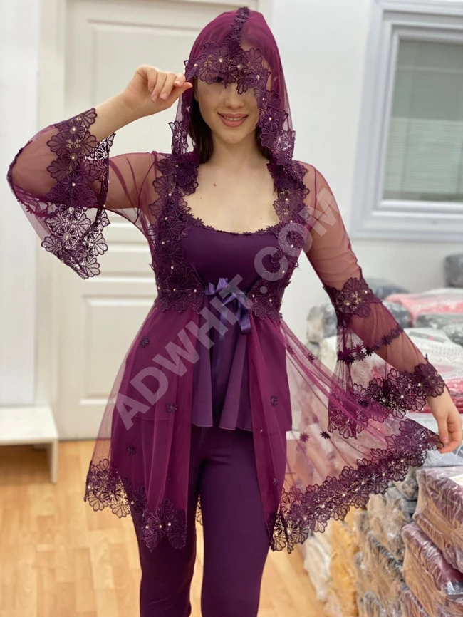 بيجاما نسائية بألوان متعددة