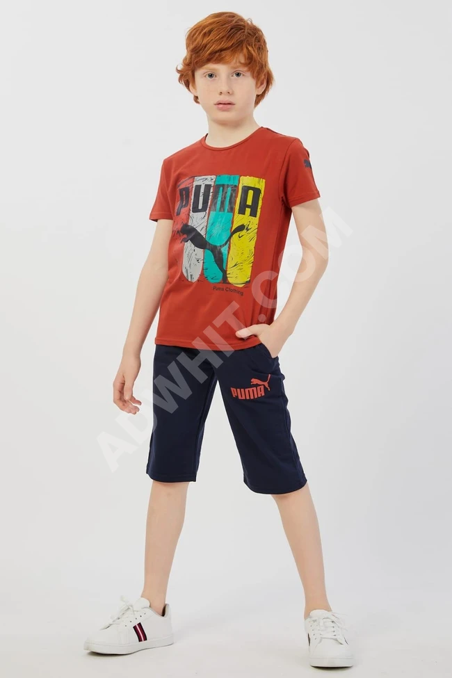 طقم تيشرت ولادي