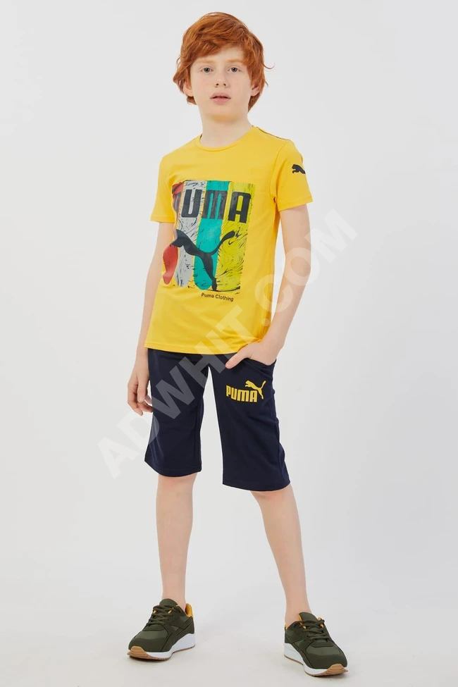 طقم تيشرت ولادي