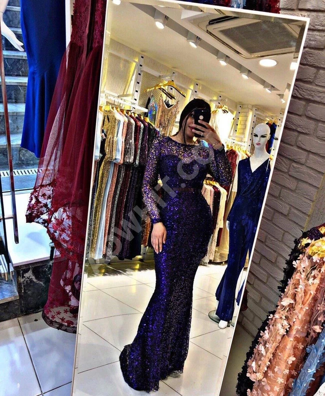 فستان سهرة شيك