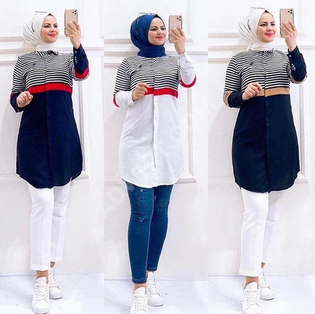 قميص للمحجبات 