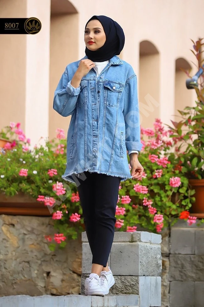جاكيت نسائي جينز