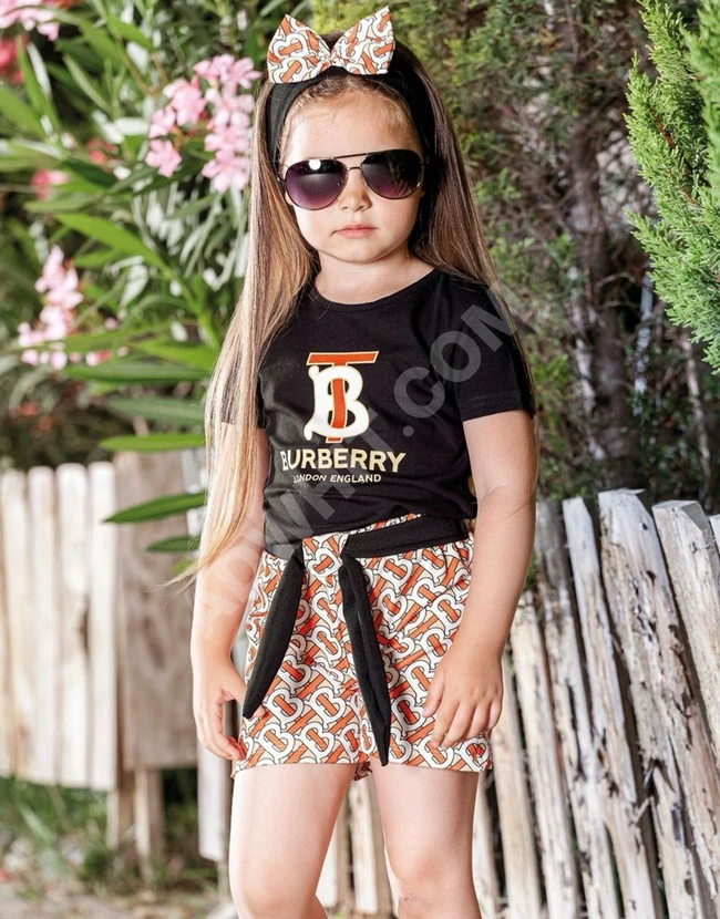 طقم ثلاث قطع بناتي