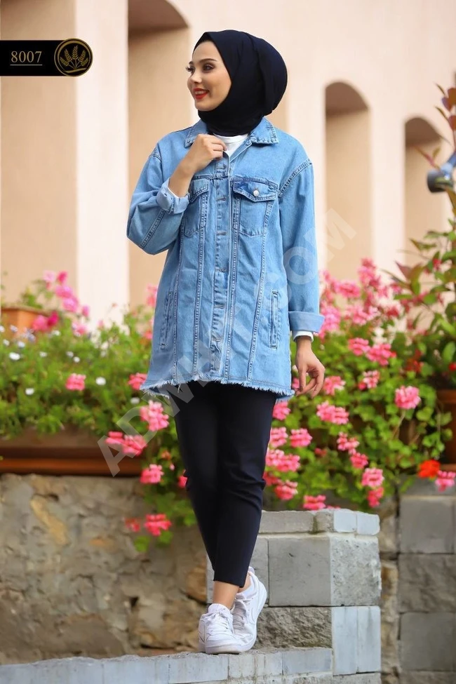 جاكيت نسائي جينز