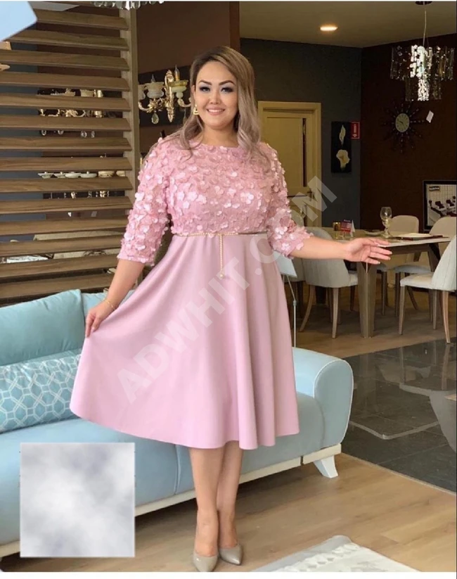 فستان سهرة مقاسات كبيرة