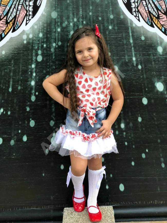 طقم بناتي مميز