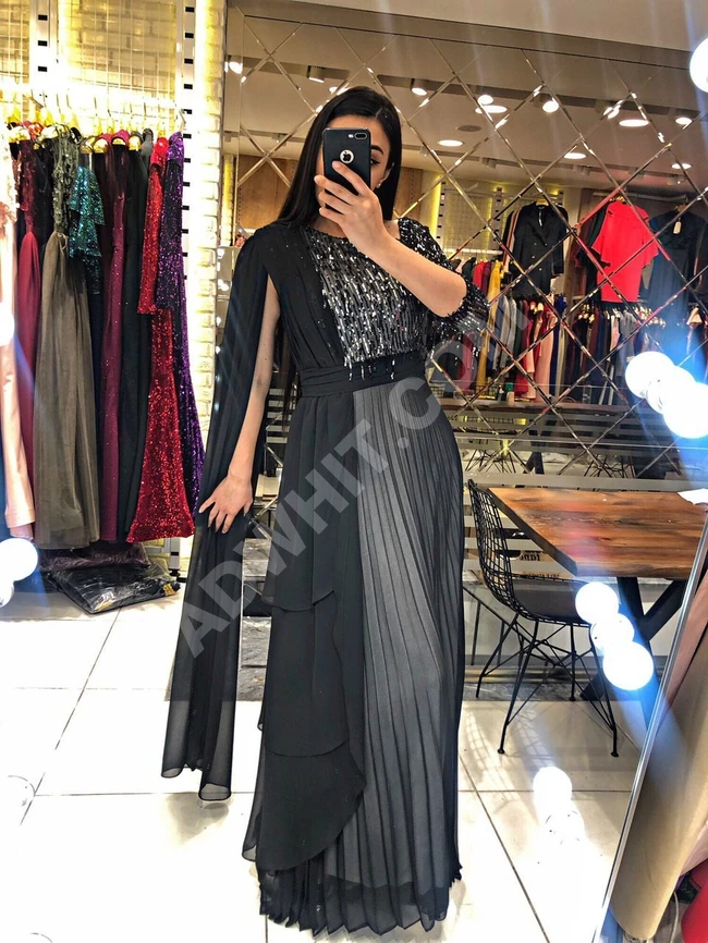 فستان سهرة طويل 