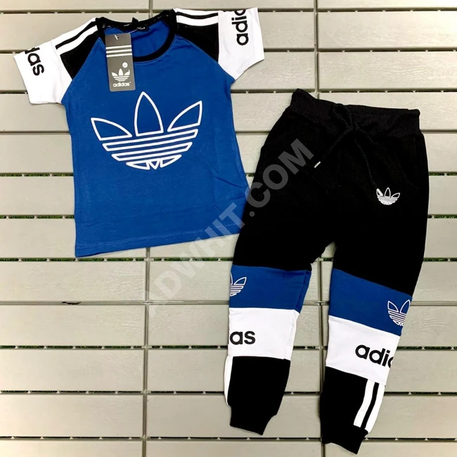 طقم تيشرت ولادي وبناتي