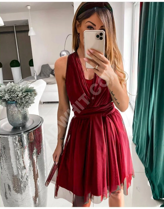 فستان نسائي قصير