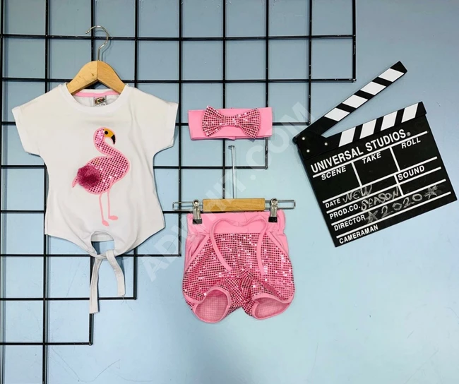 طقم بناتي ناعم