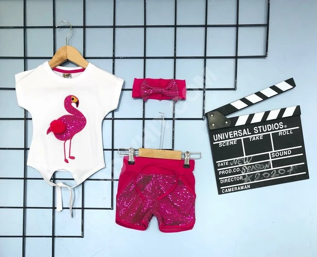 طقم بناتي ناعم