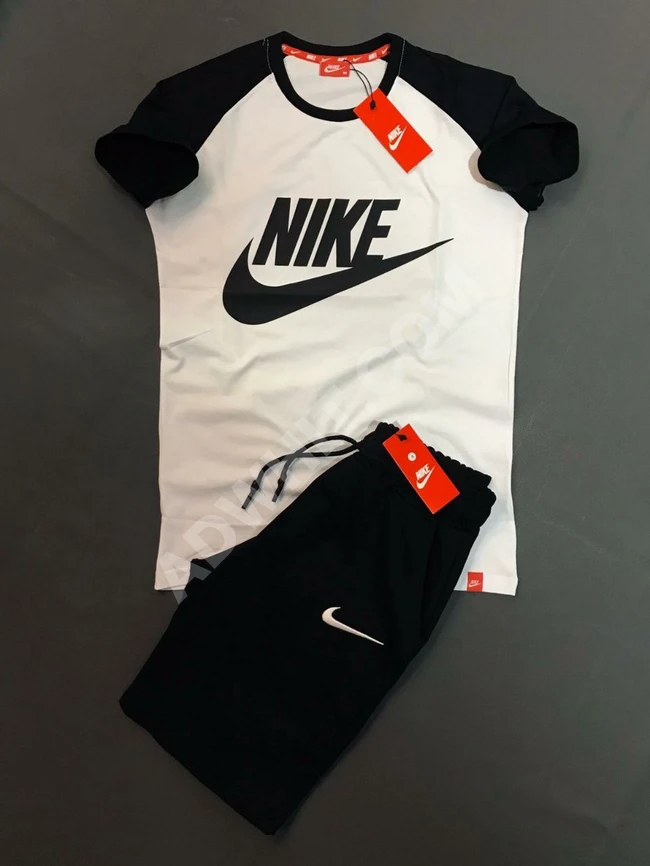 طقم تيشرت وشورت رجالي