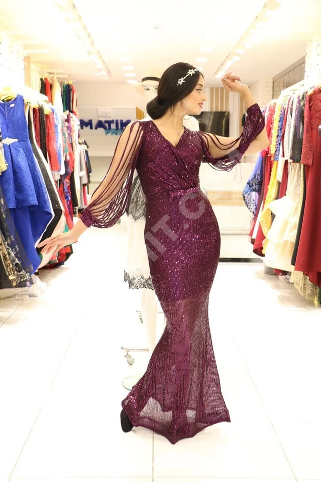 فستان سهرة نسائي 