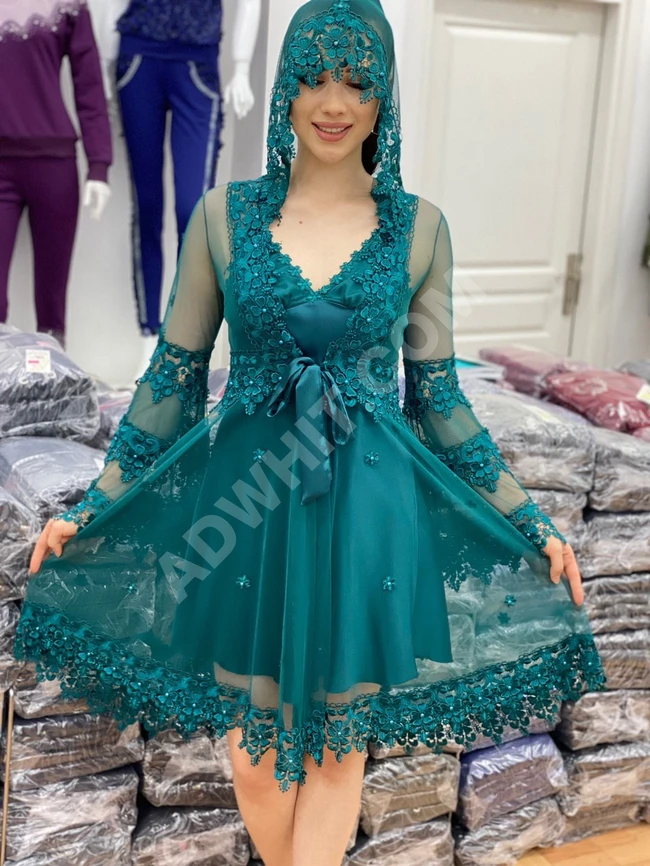 لانجري ساتان حرير