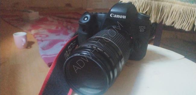 كاميرا canon 6D , عدسة 75-300 و عدسة 50mm