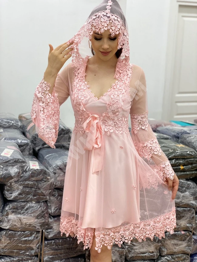 لانجري ساتان حرير