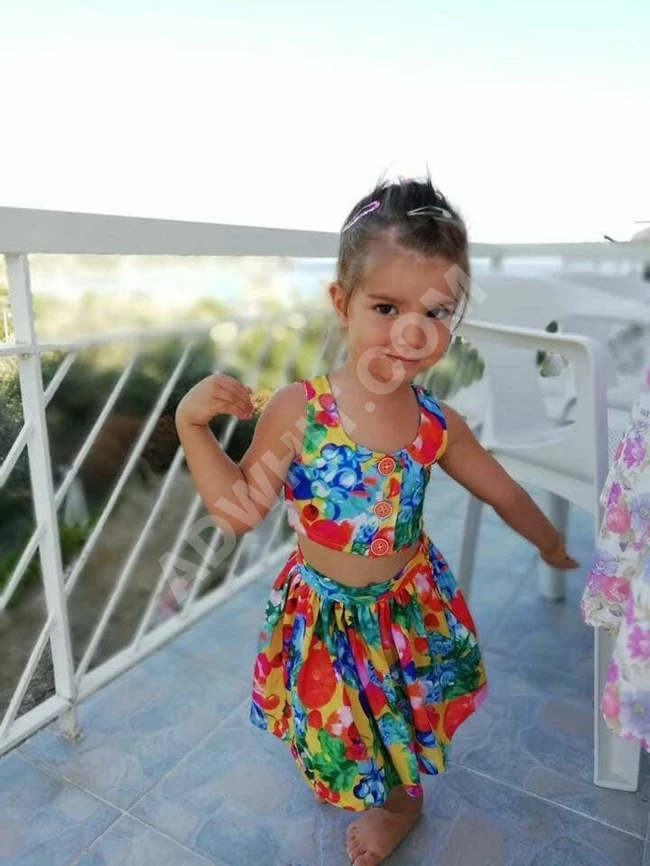 طقم بناتي مميز