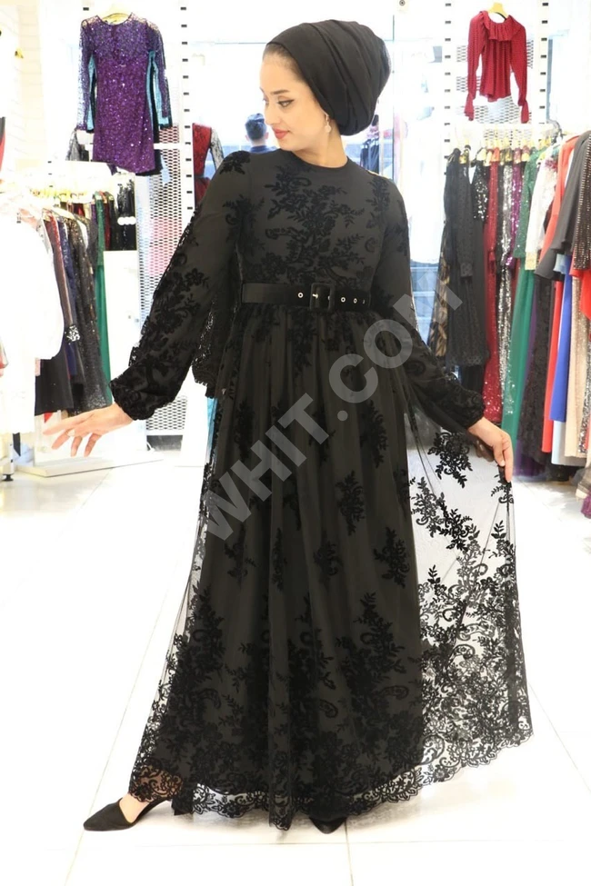 فستان سهرة للمحجبات