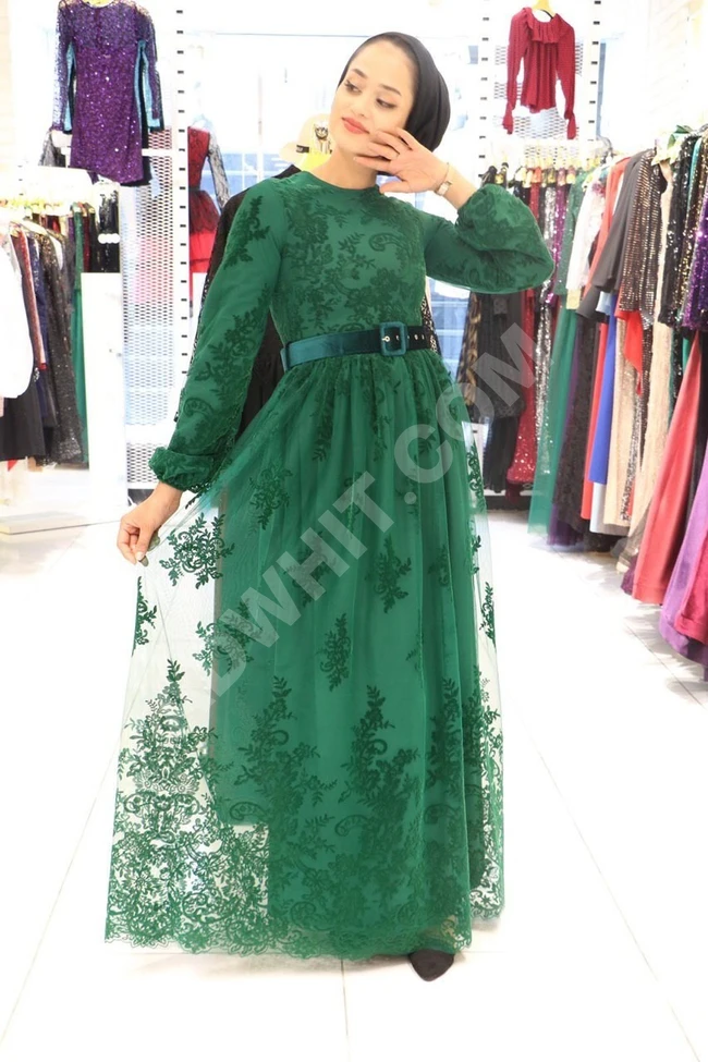 فستان سهرة للمحجبات