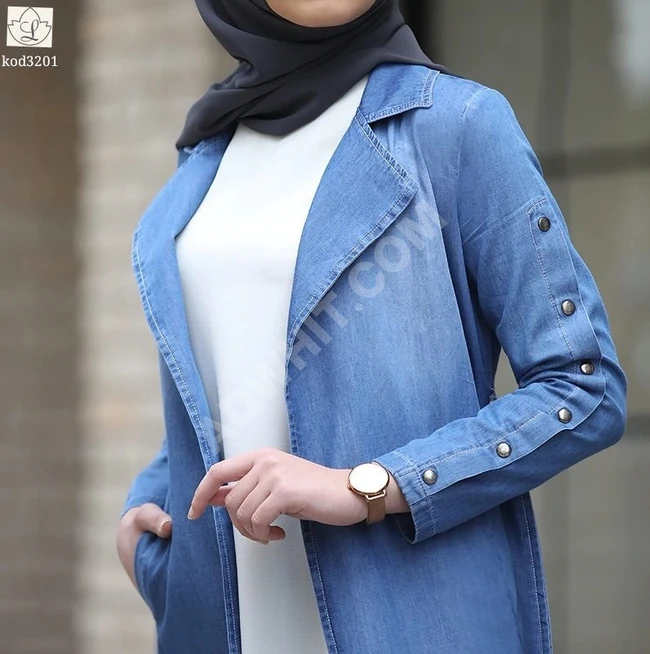 طقم جينز للمحجبات