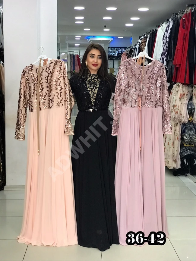 فستان سهرة نسائي 