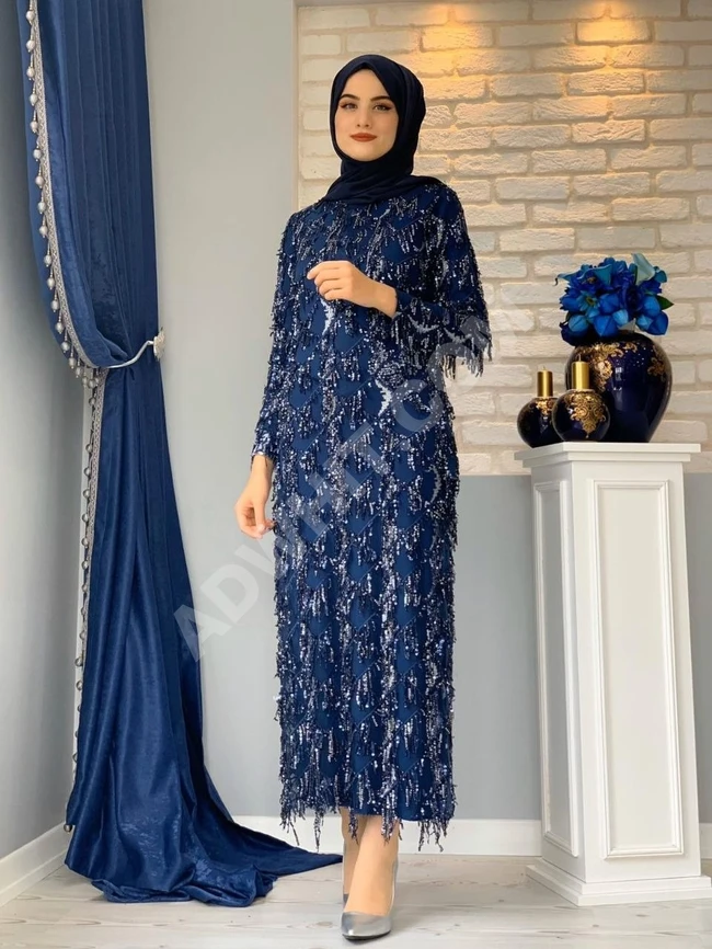 فستان سهرة نسائي للمحجبات