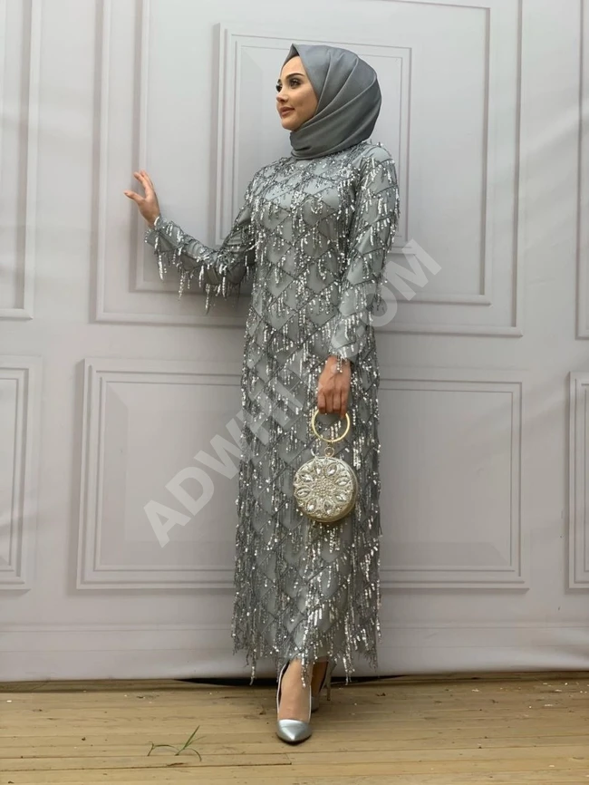 فستان سهرة نسائي للمحجبات