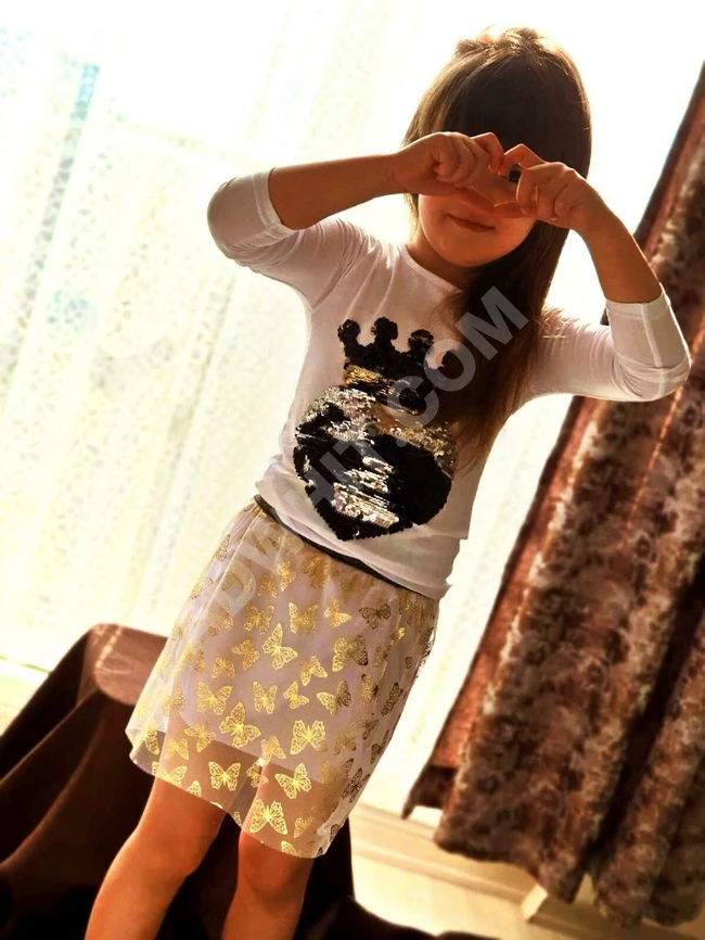 طقم بناتي كيوت