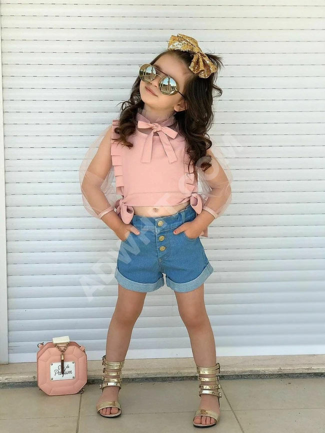 طقم بناتي مميز