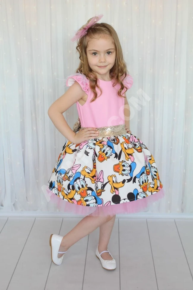 فستان بناتي ناعم 